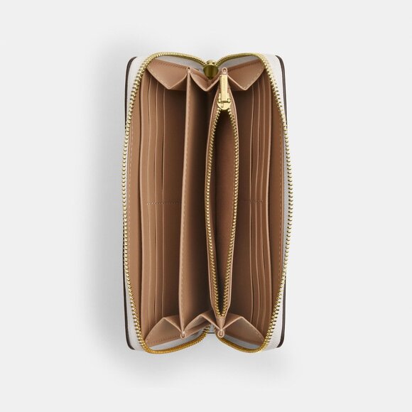 Coach X Peanuts Long Zip Around Wallet - Picture 2 of 8